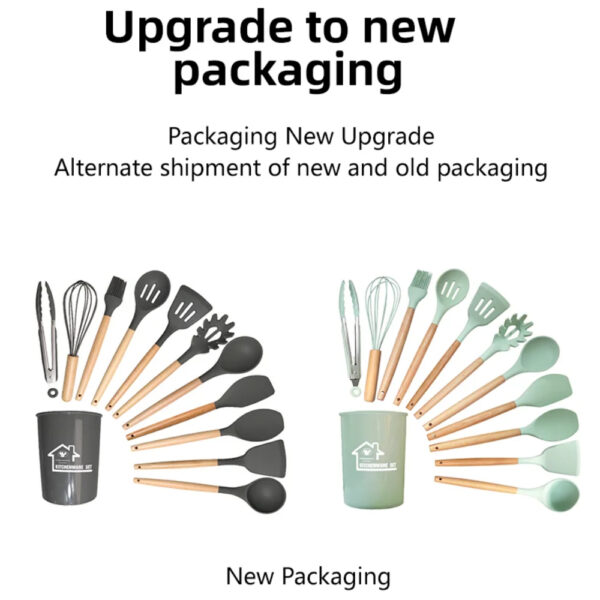 12pcs Silicone Utensils Set - Image 4