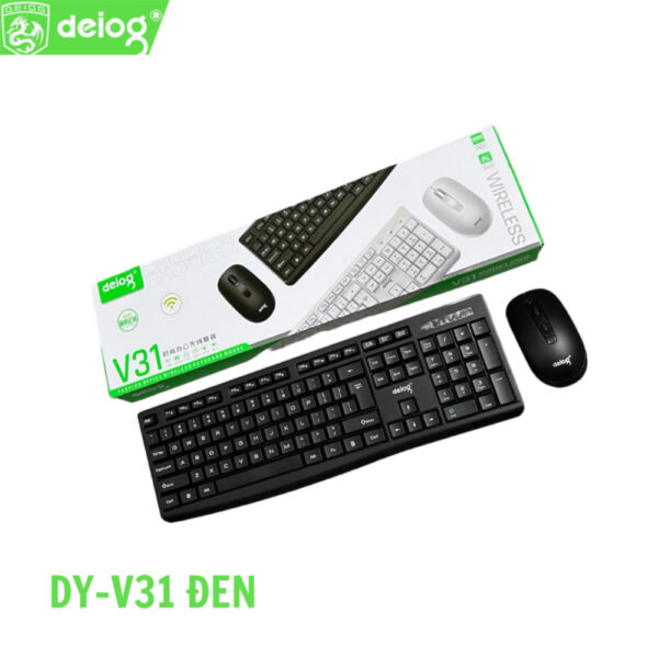 Deiog Wireless Keyboard & Mouse Combo V31 - Image 3