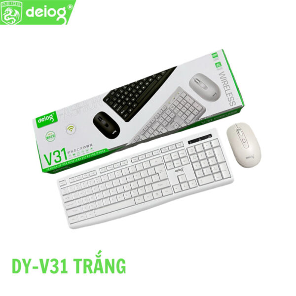 Deiog Wireless Keyboard & Mouse Combo V31