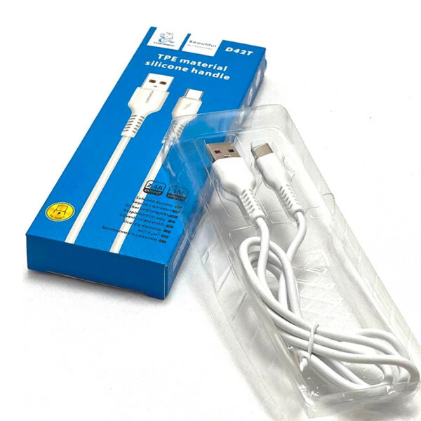 Denmen USB to TypeC Cable - D42T - Image 2