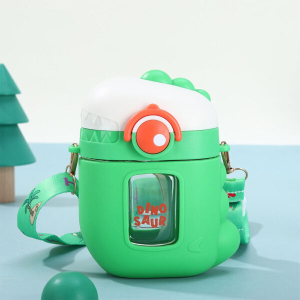 Dino Saur Kids Water Bottle 450ml - Image 5
