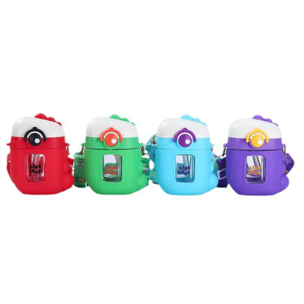 Dino Saur Kids Water Bottle 450ml - Image 4