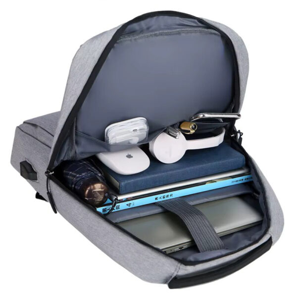 Liteway Backpack Gray (High Quality) - Image 6