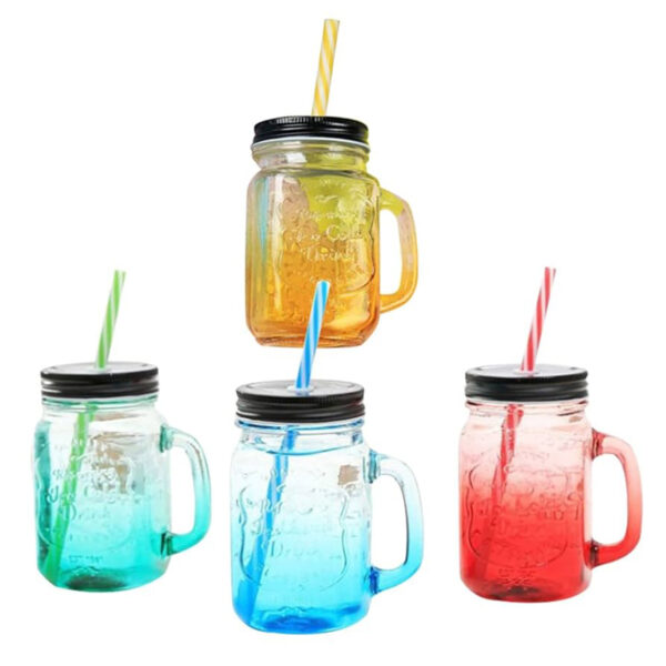 Mason Glass Bottle - Image 2