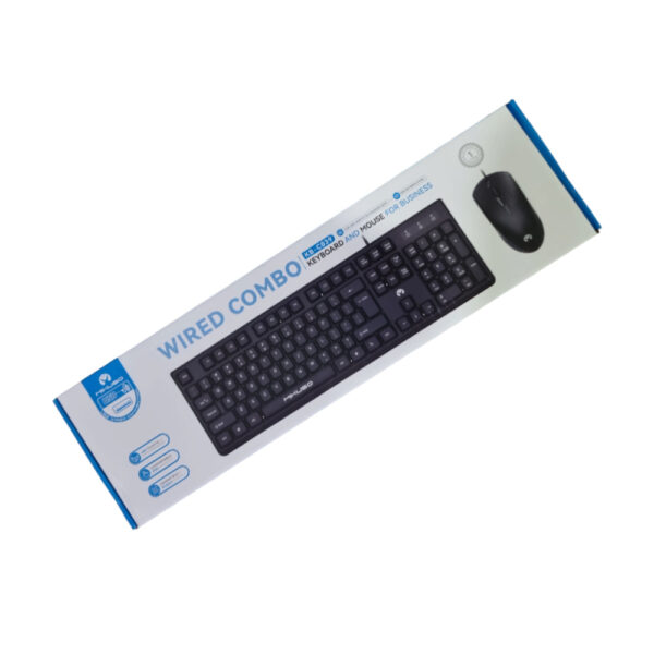 Mikuso Wired Keyboard & Mouse Combo KB-C039 - Image 2