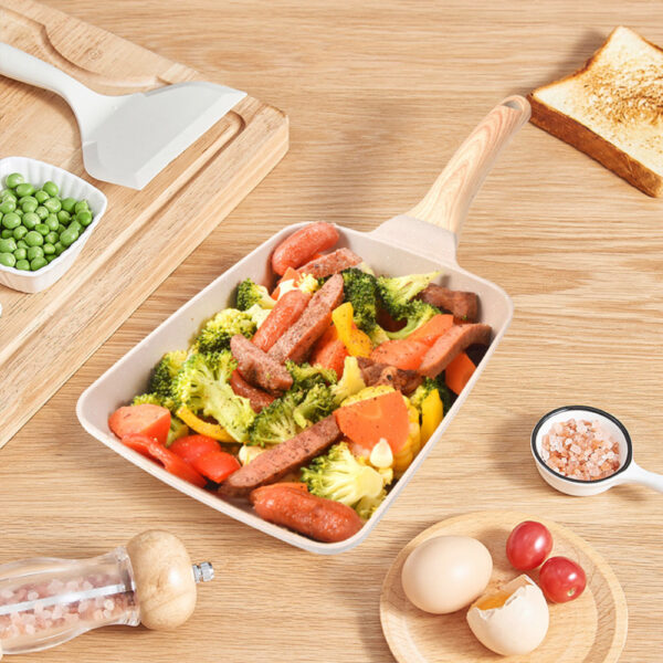 Queensence Square Non-Stick Egg Pan - Image 3
