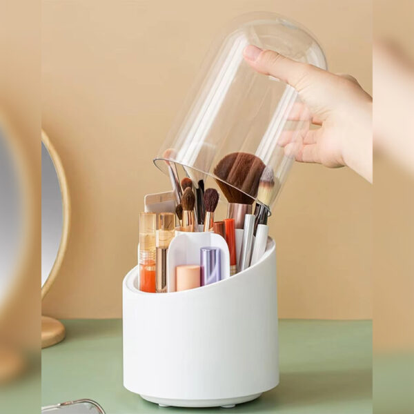 360° Rotataing Makeup Brush Holder - Image 2