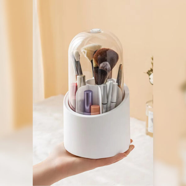 360° Rotataing Makeup Brush Holder - Image 3