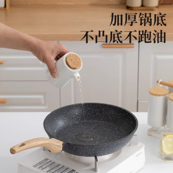 Synmore Marble Coating Non-Stick Fry Pan - 18cm - Image 2