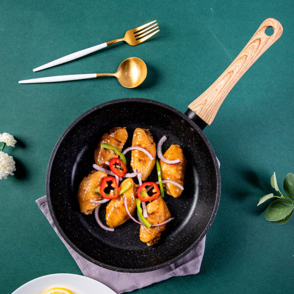 Synmore Marble Coating Non-Stick Fry Pan - 18cm - Image 3