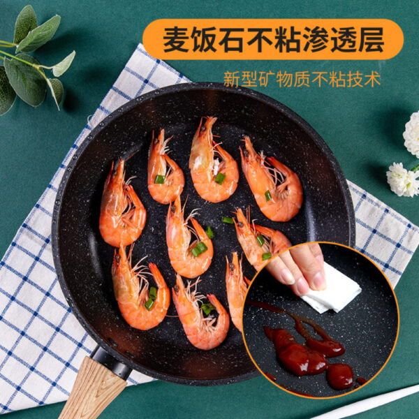 Synmore Marble Coating Non-Stick Fry Pan - 18cm - Image 4