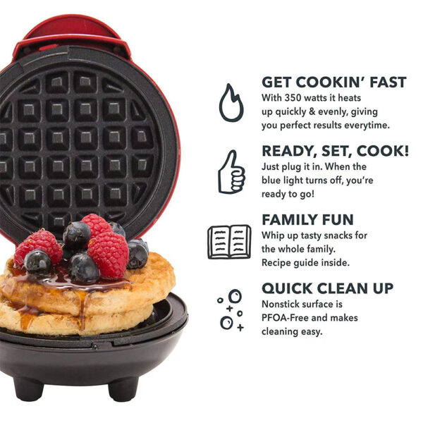 Mini Waffle Maker - Image 3