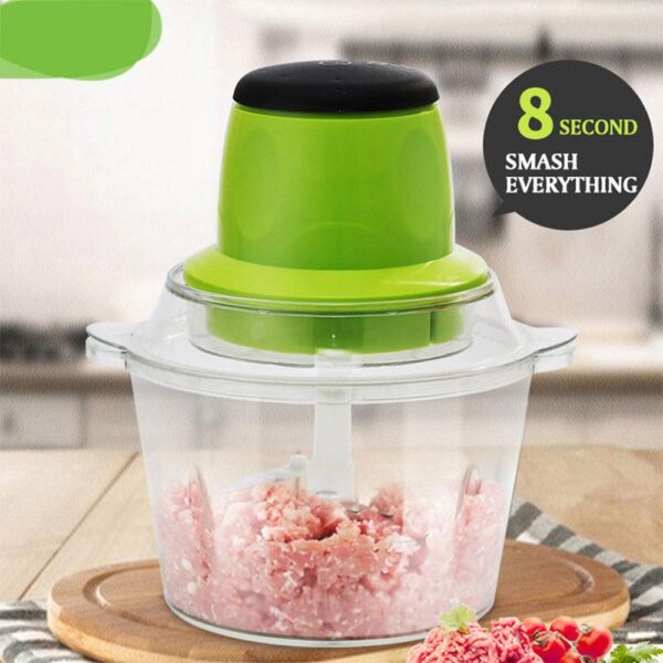 Electric Food Cooking Machine Double Blade - Image 2