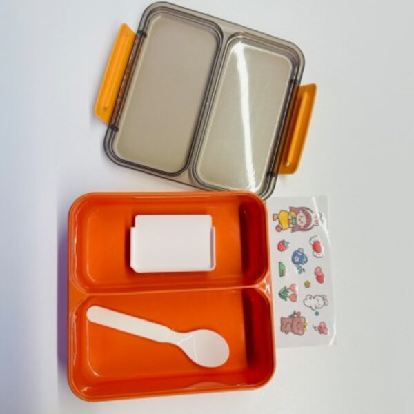 2 Compartment Lunch Box
