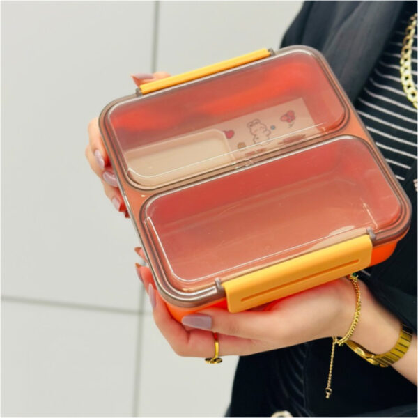 2 Compartment Lunch Box - Image 2