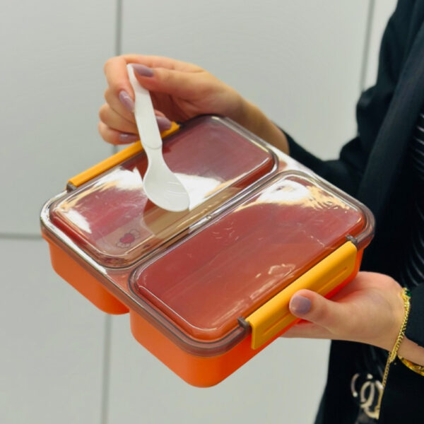 2 Compartment Lunch Box - Image 3