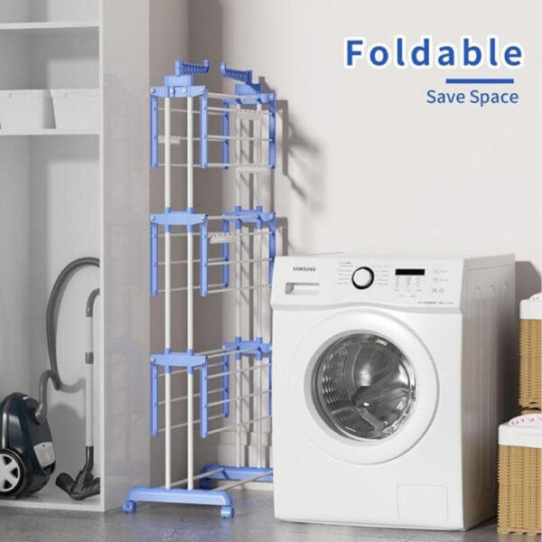 3 Layer 40kg Cloth Rack - TW1162 - Image 3