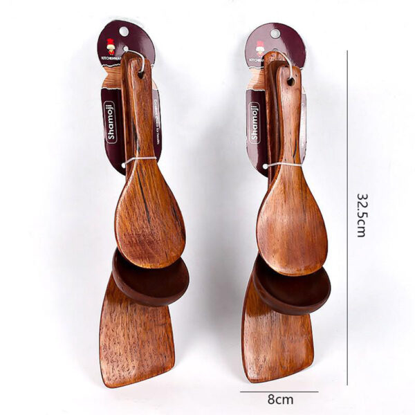 3Pcs Wooden Shovel Set - Image 3