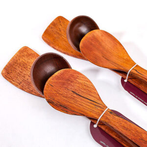 3Pcs Wooden Shovel Set