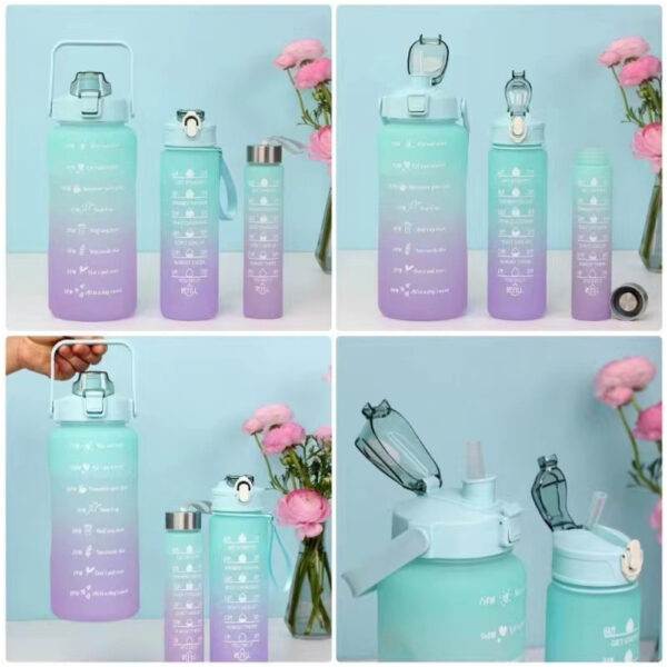 3in1 Water Bottle Set - Image 2