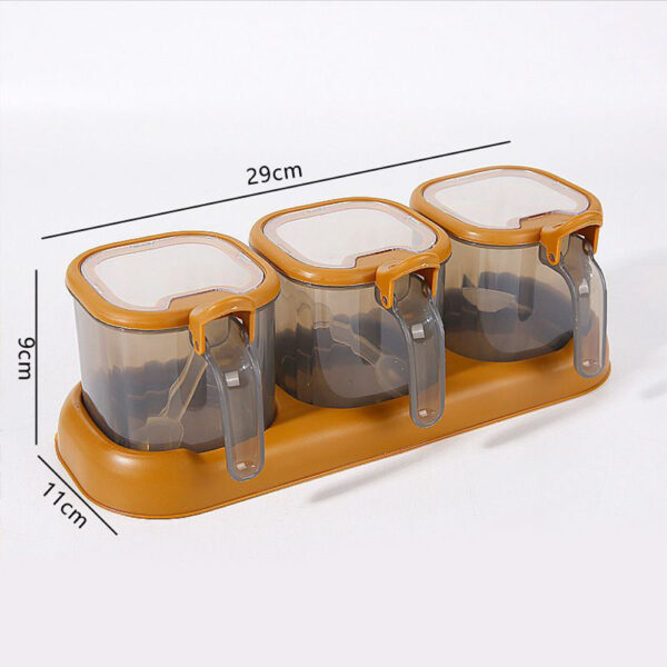 4 Compartment Seasoning Container - Image 3