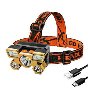4 in 1 Rechargeable Head Torch