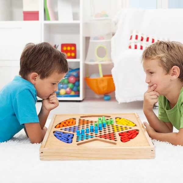 4 in 1 Wooden Playing Board - Image 2