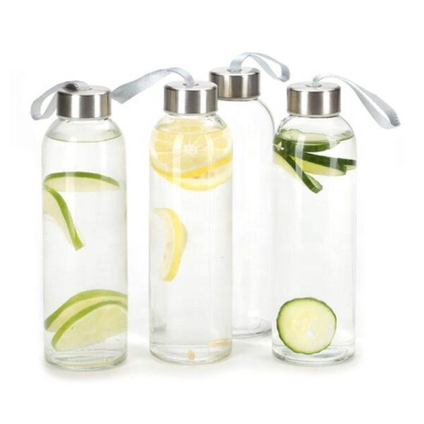 500ml Glass Bottle with Pouch - Image 2