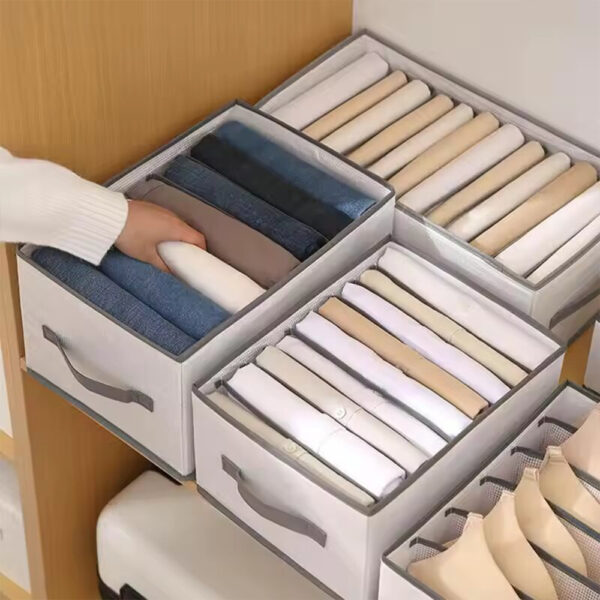 7 Grids Cloth Storage Box - Image 2