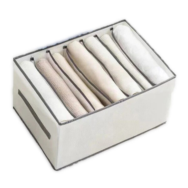 7 Grids Cloth Storage Box