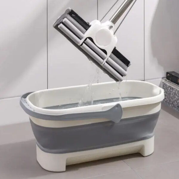 Handheld Folding Mop Bucket - 8148 - Image 3
