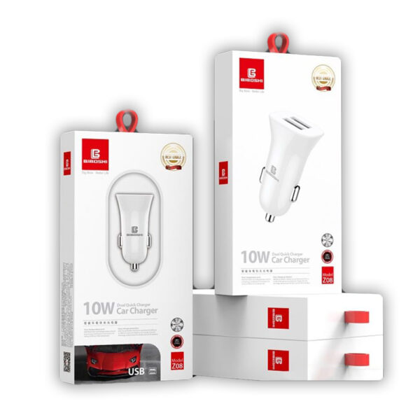 Biboshi 10W Dual Car Charger - Z08