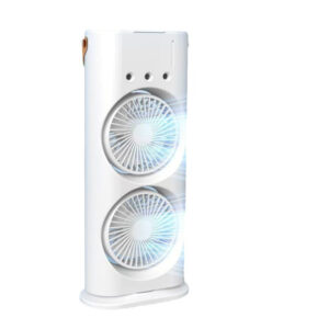 Double Headed Spray Fan with Light