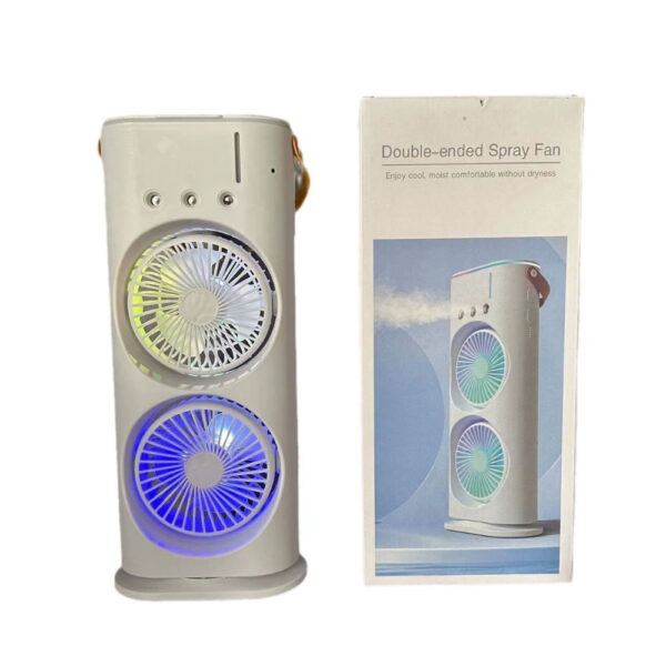 Double Headed Spray Fan with Light - Image 3