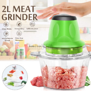 Electric Food Cooking Machine Double Blade