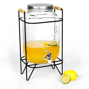 Glass Beverage Dispanser 4L
