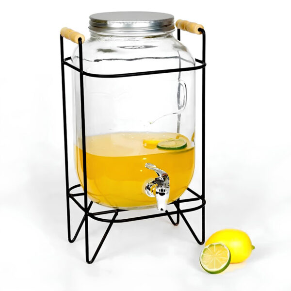 Glass Beverage Dispanser 4L