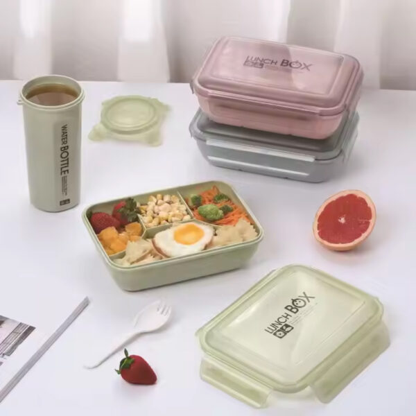 Lunch Box with Water Bottle - Image 2