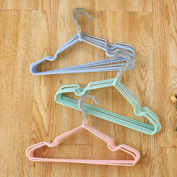 8pcs Metal Anti Slip Children's Clothes Hanger