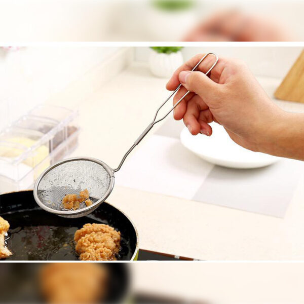 Portable Stainless Steel Colander - Image 4