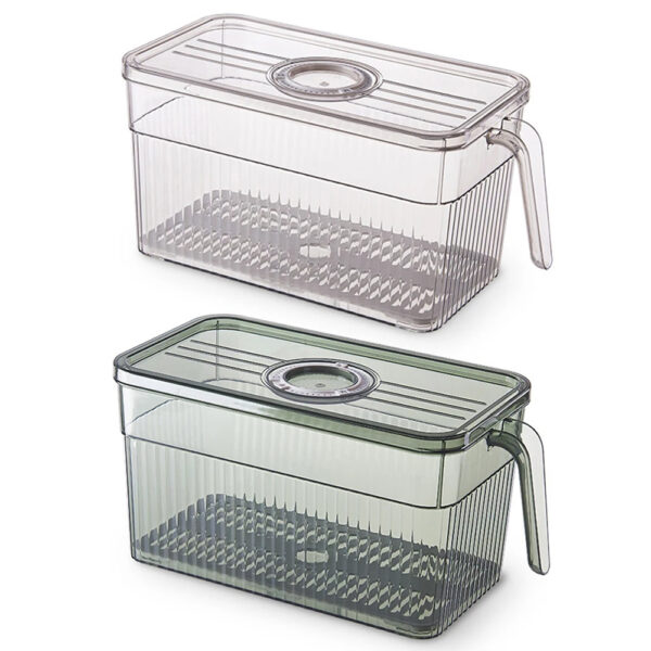 Rectangular Fresh Keeping Box with Lid 9563 - Image 4