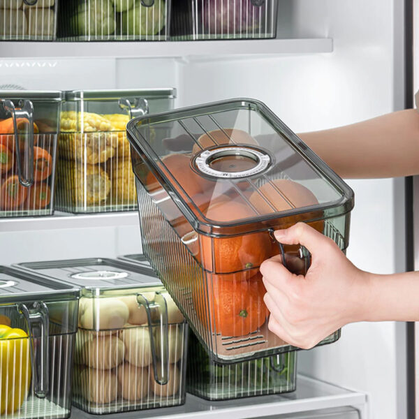 Rectangular Fresh Keeping Box with Lid 9563 - Image 2