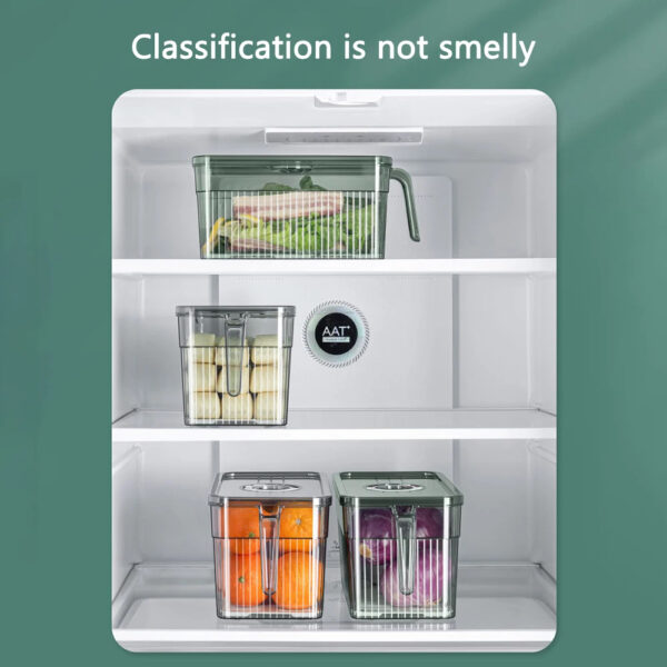 Rectangular Fresh Keeping Box with Lid 9563 - Image 3