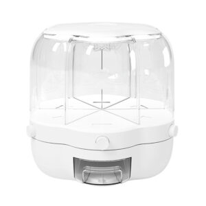 Rotatable Rice & Grain Storage Bucket