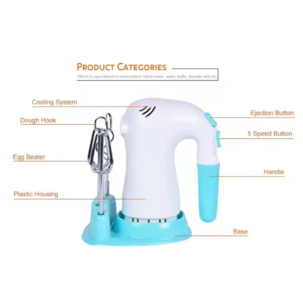 Sokany Hand Mixer 300W HM-363 - Image 2