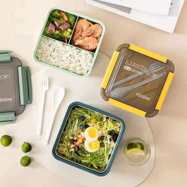 Square Lunch Box 1500ML - SP94-6 - Image 2