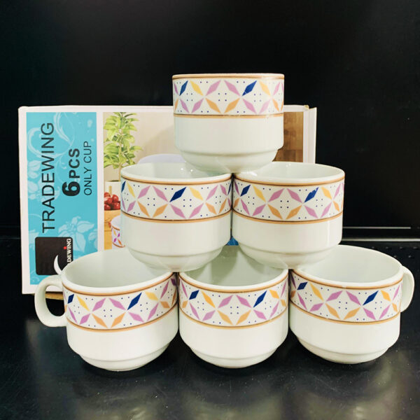 Tradewing 6pcs Ceramic Cup RPC160C - Image 2