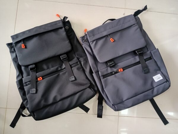 StyleVault Backpack Gray - Image 2