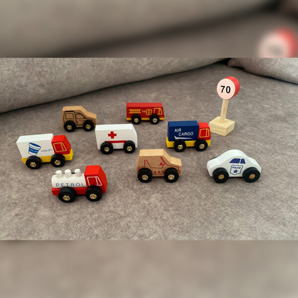 Kids Wooden Mini Town - Image 2