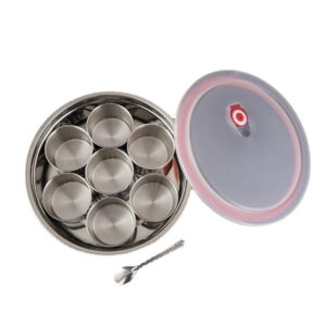 25cm SS Masala Box